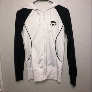 Iowa Hawkeye College Zip Up Hoodie